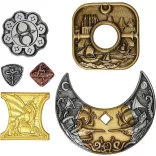 Dungeons & Dragons Replica Coin Set – Waterdeep replika érmekészlet