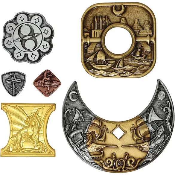 Dungeons & Dragons Replica Coin Set-HAS-DUN07