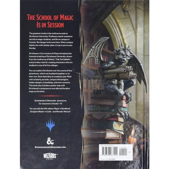 D&D Strixhaven: Curriculum of Chaos HC - EN angol nyelvű szerepjáték-könyv