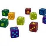 Root RPG: Faction Dice Set – gravírozott dobókocka-készlet