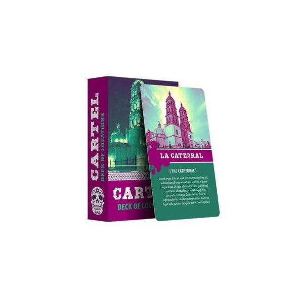 Cartel: Deck of Locations - EN-MPGC08