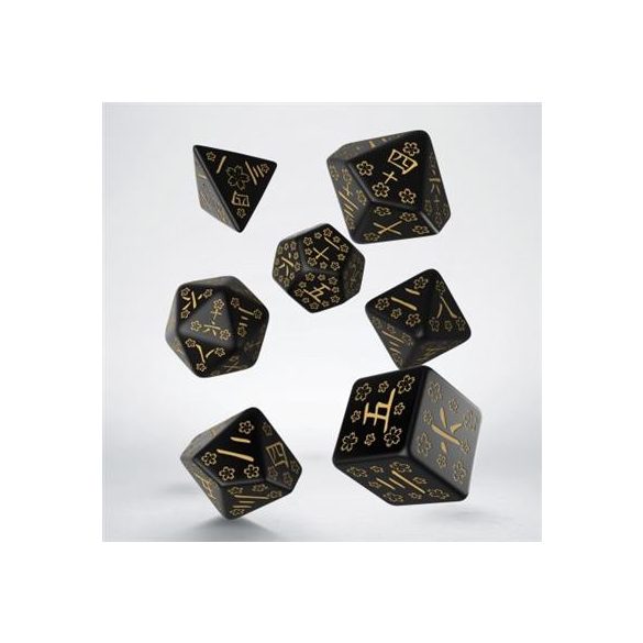 Japanese Dice Set: Deep Night Firefly-SKAN03