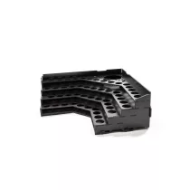 Kraken Wargames - Black Rack - Corner Paint Racks Top (Dropper)-KWG0523-12