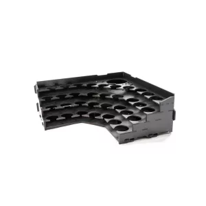 Kraken Wargames - Black Rack - Corner Paint Racks Top (Pigment)-KWG0523-13