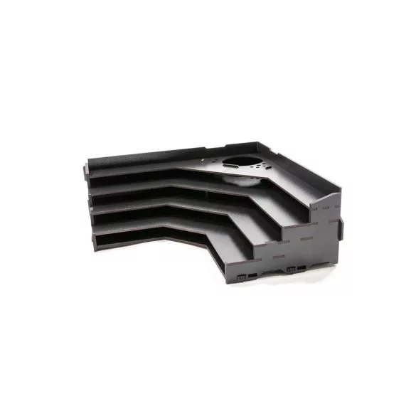 Kraken Wargames - Black Rack - Corner Paint Racks Top (Display)-KWG0523-14
