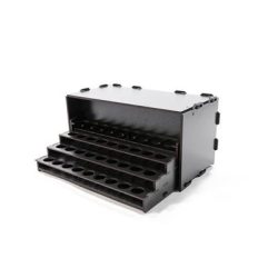 Kraken Wargames Black Paint Rack: Farbregal ausziehbar (Dropper)-KWG0523-4