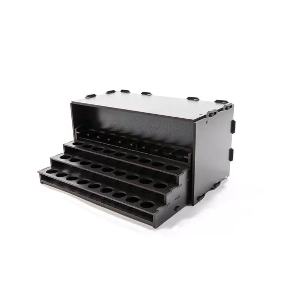 Kraken Wargames - Black Rack - Paint Racks Extendable (Dropper)-KWG0523-4