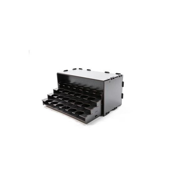 Kraken Wargames Black Paint Rack: Farbregal ausziehbar (Pigment)-KWG0523-5