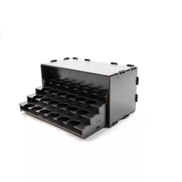 Kraken Wargames - Black Rack - Paint Racks Extendable (Pigment)-KWG0523-5