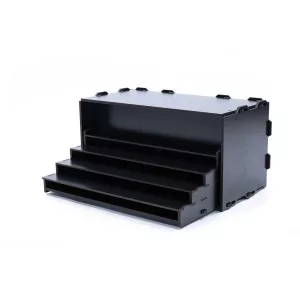 Kraken Wargames Black Paint Rack: Farbregal ausziehbar (Tribüne)-KWG0523-6