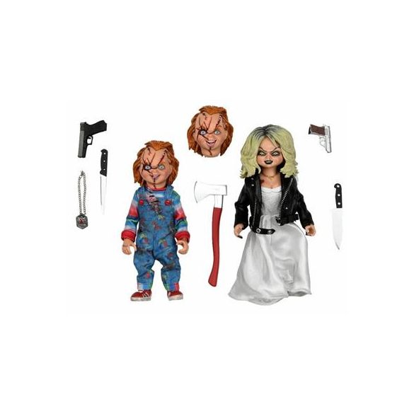 Bride of Chucky - 8" Scale Clothed Figure - Chucky & Tiffany 2-Pack-NECA42121