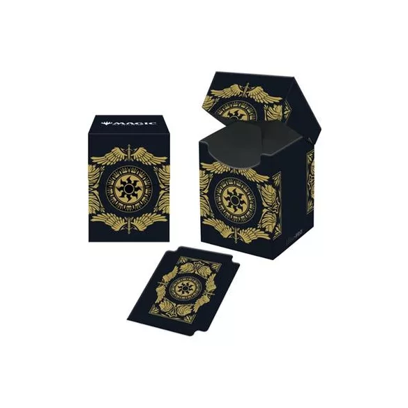 UP - 100+ Deck Box for Magic: The Gathering Mana 7 Plains-19237