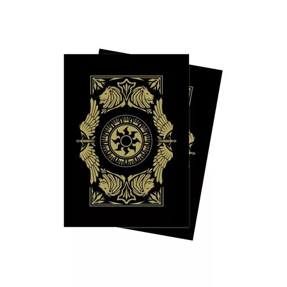 UP - Standard Sleeves for Magic: The Gathering Mana 7 Plains (100 Sleeves)-19243