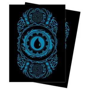 UP - Standard Sleeves for Magic: The Gathering Mana 7 Island (100 Sleeves)-19244