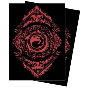 UP - Standard Sleeves for Magic: The Gathering Mana 7 Mountain (100 Sleeves)-19246