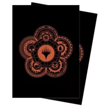 UP - Standard Sleeves for Magic: The Gathering Mana 7 Color Wheel (100 Sleeves)-19248