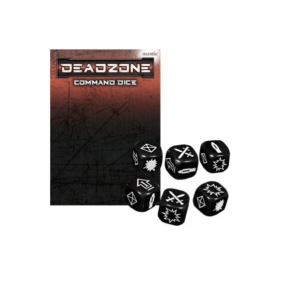 Deadzone - Command Dice Pack-MGDZM108