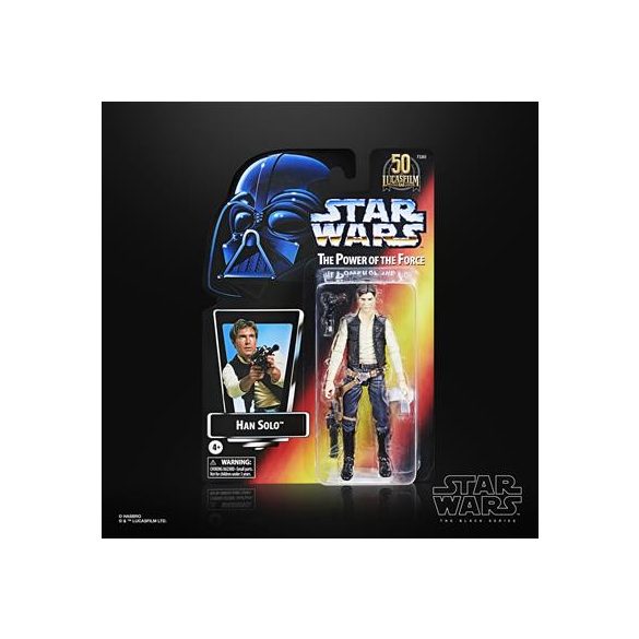 Star Wars The Black Series Han Solo LUCASFILM 50TH ANNIVERSARY FIGURE-F32655L0