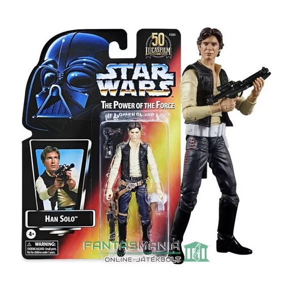 Star Wars The Black Series Han Solo Lucasfilm 50th Anniversary figura