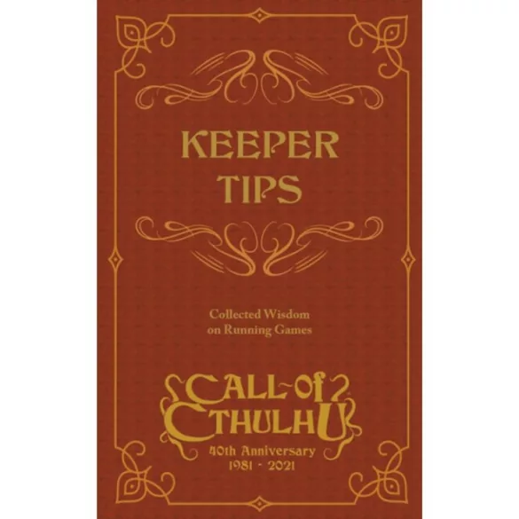 Call of Cthulhu: Keeper Tips Book - Collected Wisdom - EN-CHA5120