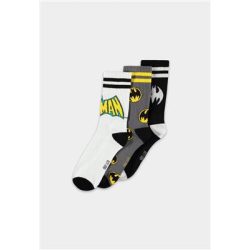 Batman - Sport Socks (3Pack) - 39/42-SS204818BTM-39/42