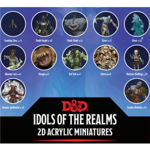 D&D Idols of the Realms: Boneyard - 2D Set 1-94510