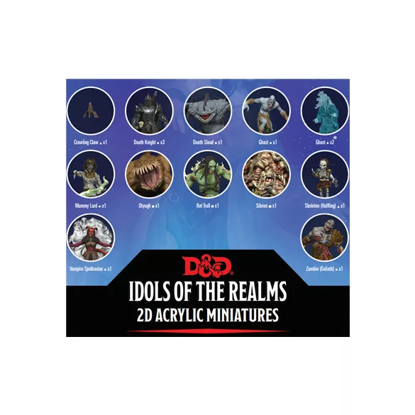 D&D Idols of the Realms: Boneyard - 2D Set 1-94510