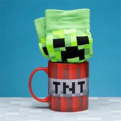 Minecraft Ceramic Mug and Socks Set-PP7530MCF