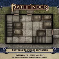 Pathfinder Flip-Tiles: Fortress Chambers Expansion - angol nyelvű térképlapka-kiegészítő