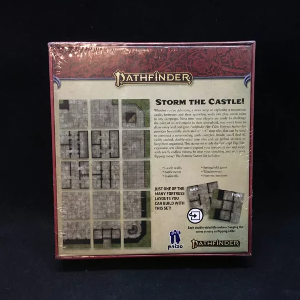 Pathfinder Flip-Tiles: Fortress Chambers Expansion - angol nyelvű térképlapka-kiegészítő