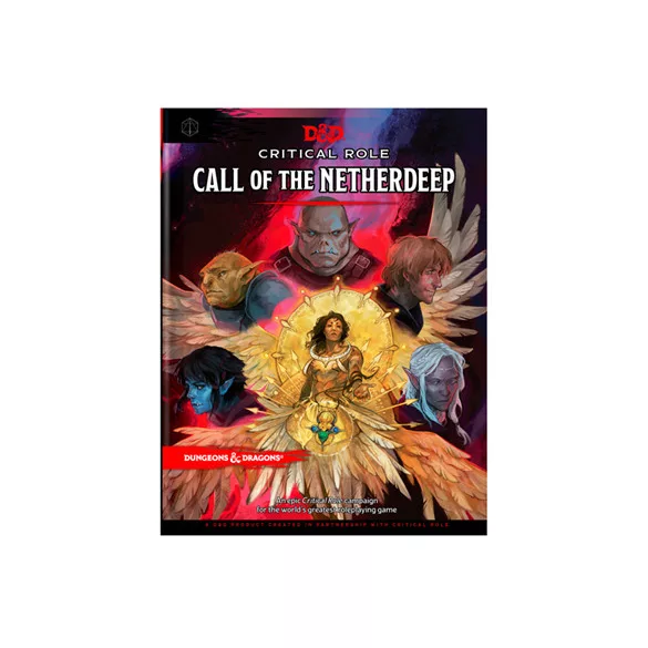D&D Critical Role: Call of the Netherdeep keménytáblás szerepjáték-könyv - angol kiadás