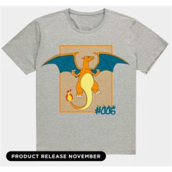 Pokémon - Charizard Short Sleeved T-shirt-TS450555POK-L