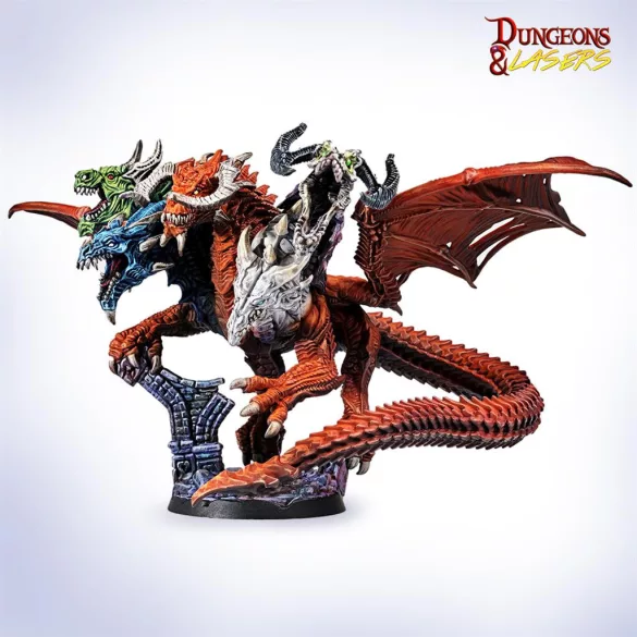 Dungeons & Lasers - Marduk sárkány miniatűr, angol kiadás