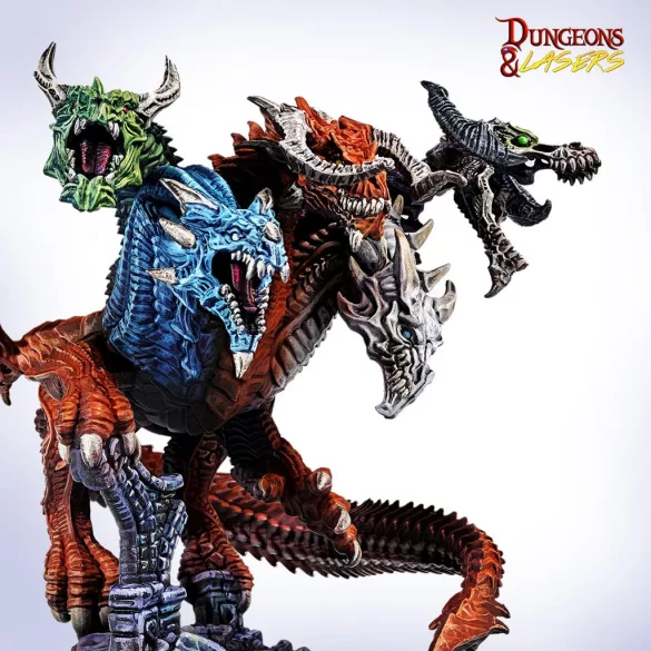 Dungeons & Lasers - Marduk sárkány miniatűr, angol kiadás