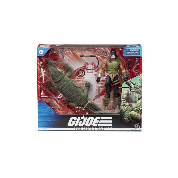 G.I. Joe Classified Series Croc Master & Fiona Action Figure-F43205L0