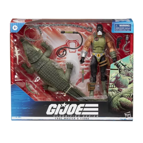 G.I. Joe Classified Series Croc Master & Fiona Action Figure-F43205L0