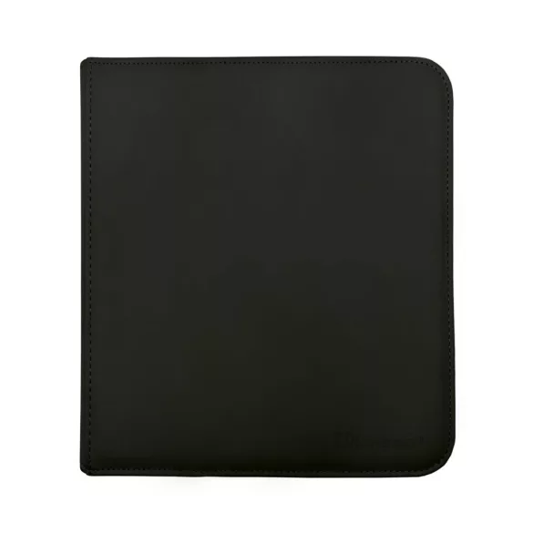 UP - 12-Pocket Zippered PRO-Binder - Black-15891