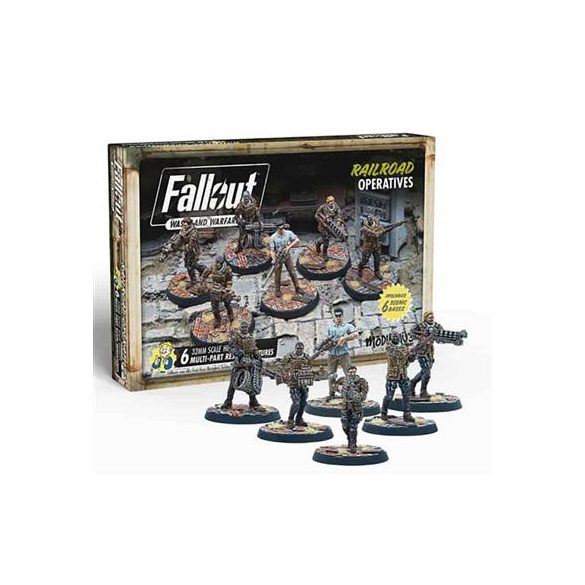 Fallout: Wasteland Warfare - Railroad: Operatives - EN-MUH052221