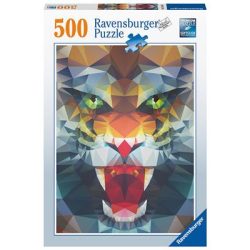 Ravensburger Puzzle - Löwe aus Polygonen - 500pc-16984