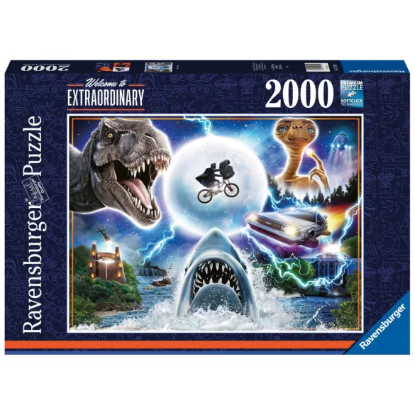 Ravensburger Puzzle - Universals Filmklassiker - 2000pc-17152