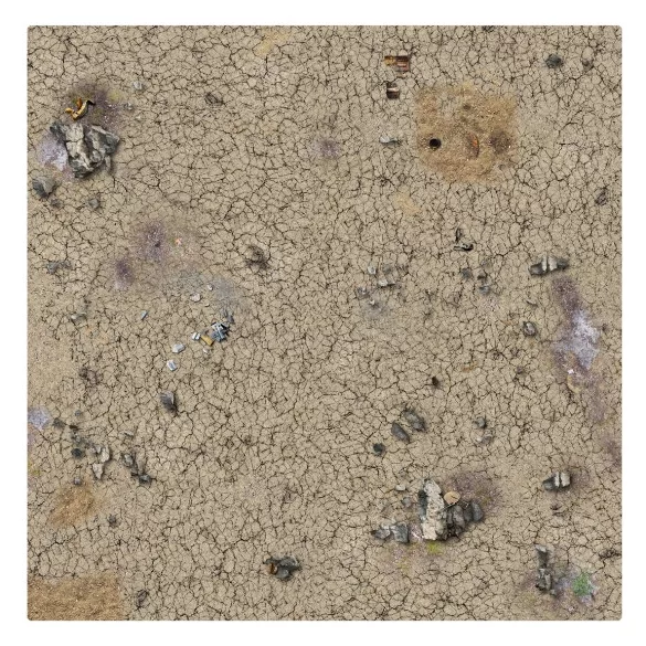 Battle Systems: Desert Wasteland Gaming Mat 3x3 játékszőnyeg