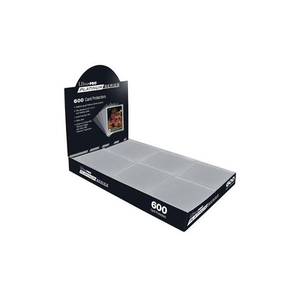 UP - 2-1/2" X 3-1/2" Platinum Series Card Protectors - 600ct-15853