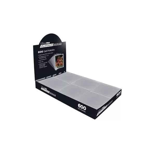 UP - 2-1/2" X 3-1/2" Platinum Series Card Protectors - 600ct-15853