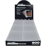 UP - 2-1/2" X 3-1/2" Platinum Series Card Protectors - 600ct-15853