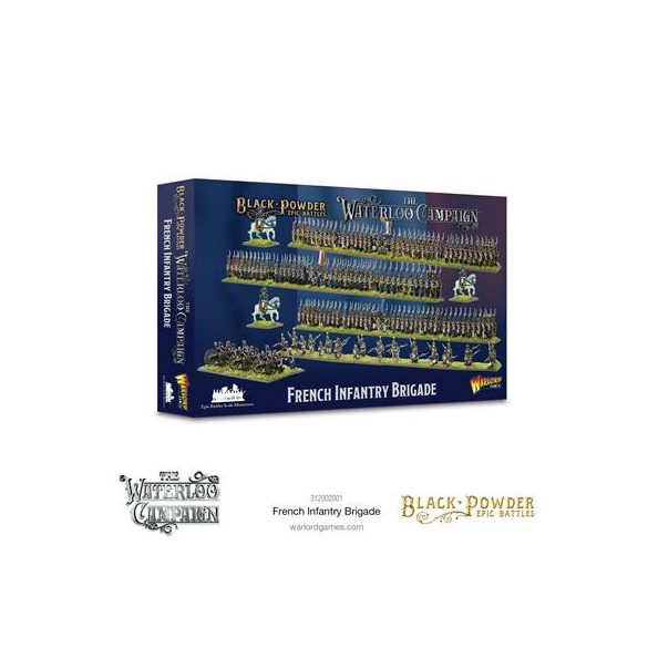 Black Powder Epic Battles: Waterloo - French Infantry Brigade - EN-312002001