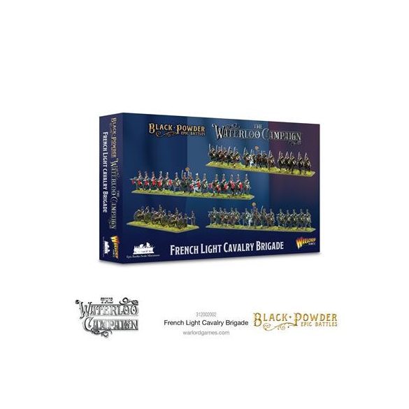 Black Powder Epic Battles: Waterloo - French Light Cavalry Brigade - EN-312002002