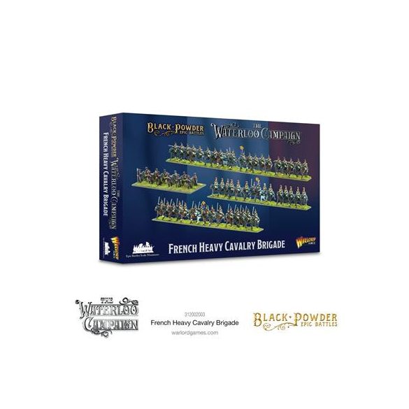 Black Powder Epic Battles: Waterloo - French Heavy Cavalry Brigade - EN-312002003