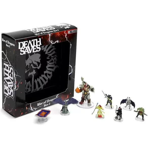 Death Saves: War of Dragons Set 2 Box Set fantasy minikészlet