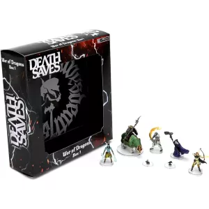 Death Saves: War of Dragons Set 1 Box Set minifigura készlet