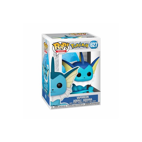 Funko POP! Games: Pokemon - Vaporeon-FK63697